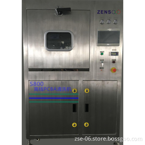 China manufacture ZENS-S800 off-line circuit board washing machine for PCBA cleaning at factory price